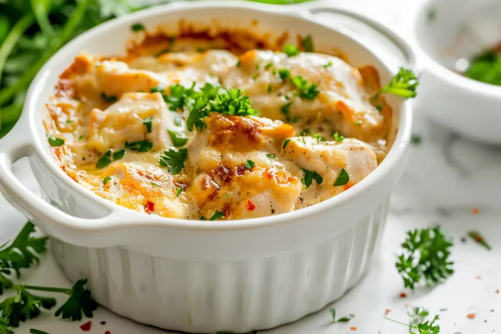 chicken and dressing recipe - Healthy chicken and dressing variation