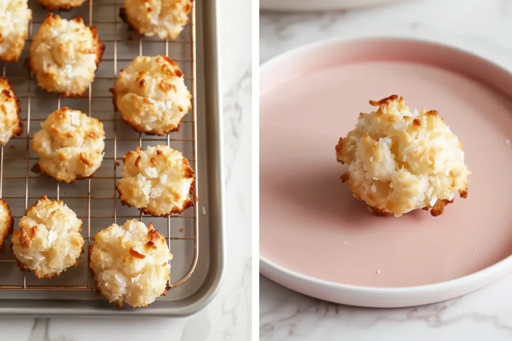 gluten and dairy free desserts - No-Bake Coconut Macaroons