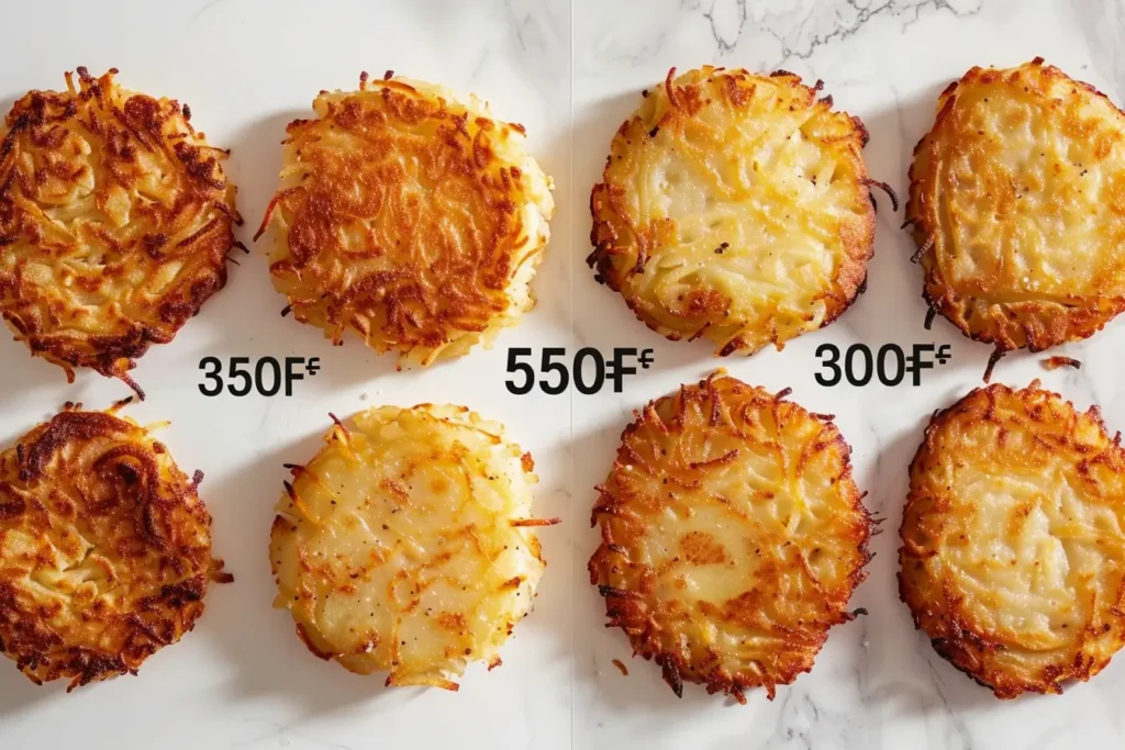 How long do you cook frozen hash brown patties in an air fryer?